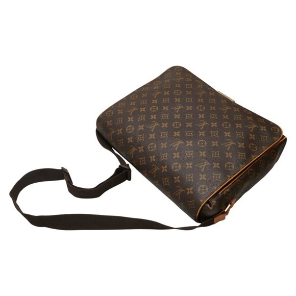 LOUIS VUITTON Authentic Brown Monogram Leather Shoulder Bag - Picture 10 of 14